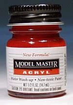 Testors Model Master Clear Red GP00260 1/2 oz Hobby and Model Acrylic Paint #4630