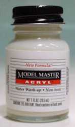 Testors Model Master Gloss Clear Acrylic FM02017 1 oz Hobby and Model Acrylic Paint #4638