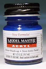 Testors Model Master Ford GM Engine Blue GP00473 1/2 oz Hobby and Model Acrylic Paint #4661