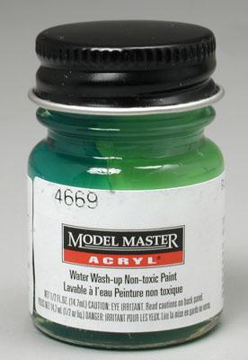 Testors Model Master Gloss Green GP00584 1/2 oz Hobby and Model Acrylic Paint #4669