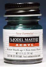 Testors Model Master Dark Green Pearl GP00594 1/2 oz Hobby and Model Acrylic Paint #4670