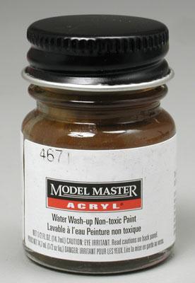 Testors Model Master Gold GP00630 1/2 oz Hobby and Model Acrylic Paint #4671