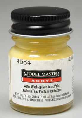 Testors Model Master Blue Angel Yellow FS13655 1/2 oz Hobby and Model Acrylic Paint #4684