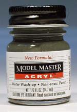 Testors Model Master Navy Gloss Gray FS16081 1/2 oz Hobby and Model Acrylic Paint #4691