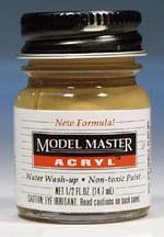 Testors Model Master Dark Tan FS30219 1/2 oz Hobby and Model Acrylic Paint #4709