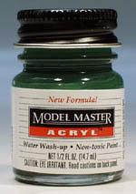 Testors Model Master Euro I Dark Green FS34092 1/2 oz Hobby and Model Acrylic Paint #4729