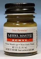 Model Master Dark Earth AN00617 1/2 oz Hobby and Model Acrylic Paint #4846