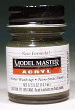Testors Model Master RAF Dark Green AN00625 1/2 oz Hobby and Model Acrylic Paint #4849