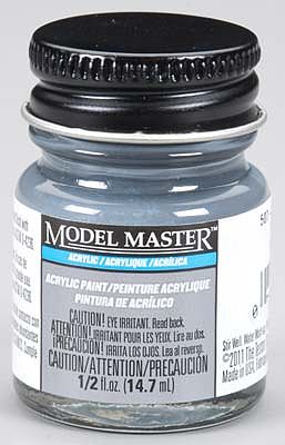 Testors Model Master 507-A Dark Gray R.N. 1/2 oz Hobby and Model Acrylic Paint #4869
