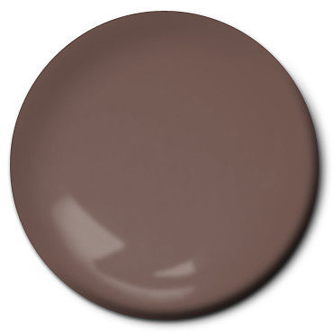 Testors Roof Brown Flat Acrylic 1/2 oz Hobby and Model Acrylic Paint #4884