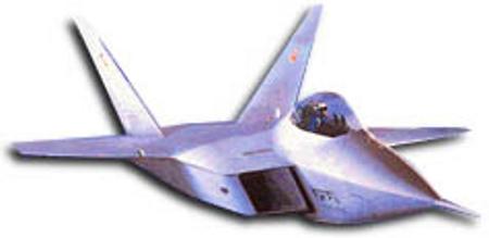 Testors Lockheed YF22 Aircraft Plastic Model Airplane Kit 1/32 Scale #7569