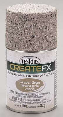 Testors FX Spray Enamel Texture Gravel 2.9 oz Hobby and Model Enamel Paint #79603