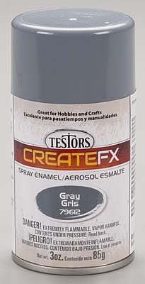 Testors 79612 FX Spray Enamel Gloss Gray 3 Oz Tesr7612 Multi-colored for sale online 