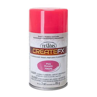 Testors FX Fluorescent Pink Spray 3oz Hobby and Model Enamel Paint #79626