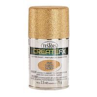 Testors FX Glitter Gold 2.5oz Hobby and Model Enamel Paint #79630