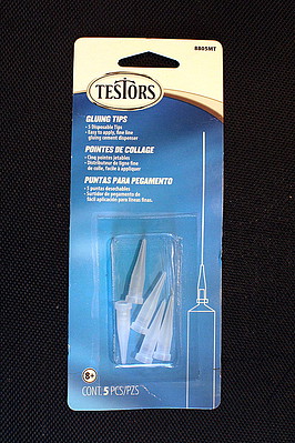 Testors Glue Tips (5) Glue Tip Glue Applicator #8805