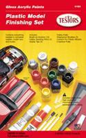 Testors Gloss Acrylic Paint Finishing Kit Hobby and Model Paint Set #9163 Testors Gloss Acrylic Paint Finishing Kit Hobby and Model Paint Set #9163