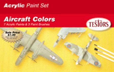 Acrylic Finishing Kit Carousel -- Hobby and Model Paint Set