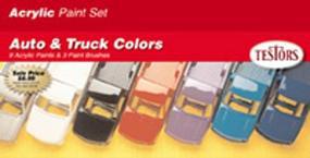 Testors Acrylic Auto & Truck Finishing Kit Hobby and Model Paint Set #9197 Testors Acrylic Auto & Truck Finishing Kit Hobby and Model Paint Set #9197
