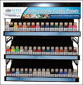 Testors Aztek Airbrushable Opaque White Acrylic 2 oz Hobby and Model Acrylic Paint #9440