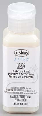Testors Aztek Airbrushable Clear Gloss Acrylic 2 oz Hobby and Model Acrylic Paint #9496