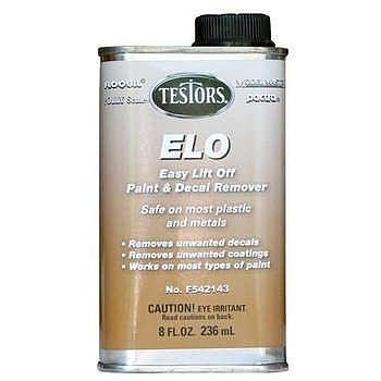 Testors Easy Lift-Off Paint and Decal Remover 8oz. Can #f542143