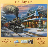 Train-Enthusiast Holiday Ltd Puzzle 500 pc Train-Enthusiast Holiday Ltd Puzzle 500 pc