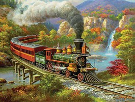 Train-Enthusiast Fall River LTD 500 pc Train-Enthusiast Fall River LTD 500 pc