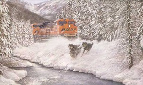 Train-Enthusiast In Hot Pursuit Puz 550 pc Train-Enthusiast In Hot Pursuit Puz 550 pc