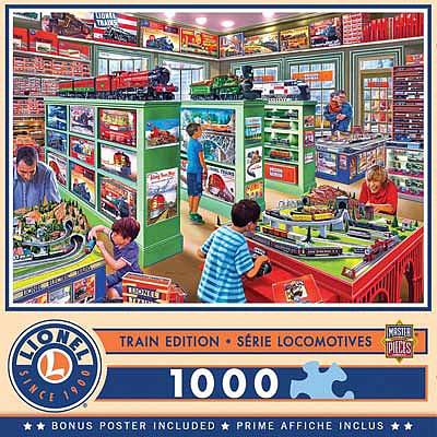 Train-Enthusiast Lionel Store 1000 pc