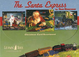 Train-Enthusiast Santa Express XmasCard10/ Train-Enthusiast Santa Express XmasCard10/