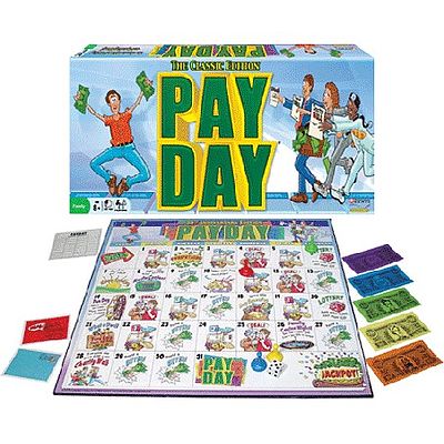 Traditional Pay Day Classic Edition Board Game Activity Skill Game #1087
