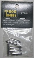 Thor 1/72 WWII German Sturmtiger 38cm RW61 Rocket Launcher L/5.4 Aluminum Ammo Set (3ea of 2 diff) Thor 1/72 WWII German Sturmtiger 38cm RW61 Rocket Launcher L/5.4 Aluminum Ammo Set (3ea of 2 diff)