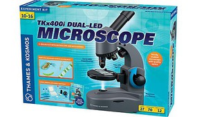 ThamesKosmos TK x 400i Dual-LED Microscope & Biology Kit