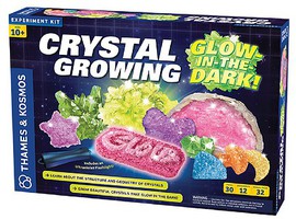 ThamesKosmos Crystals Growing Glow-in-the-Dark Experiment Kit ThamesKosmos Crystals Growing Glow-in-the-Dark Experiment Kit