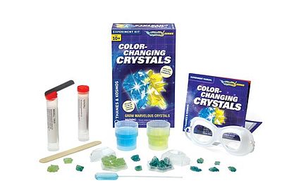 ThamesKosmos Color-Changing Crystals Growing Experiment Kit Science Experiment Kit #659240