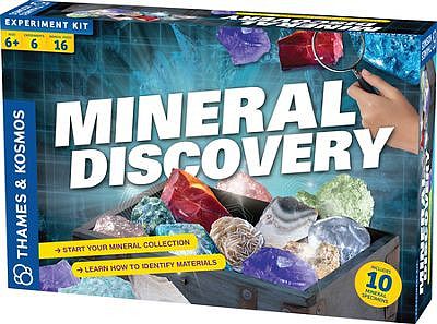 ThamesKosmos Mineral Discovery Experiment Kit Science Experiment Kit #665105