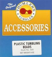 Thumler-Tru-Square Plastic Tumbling Beads 1/2 lb