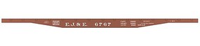 Tichy-Train EJ&E 53' GSC Flat Car O-Scale Tichy-Train EJ&E 53' GSC Flat Car O-Scale
