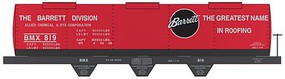 Tichy-Train Barrett Tank Car Tichy-Train Barrett Tank Car