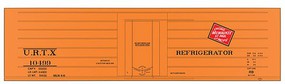 Tichy-Train URTX Rib Side Reefer O-Scale Tichy-Train URTX Rib Side Reefer O-Scale