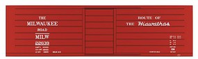 Tichy-Train MILW Rib Side Boxcar O-Scale Tichy-Train MILW Rib Side Boxcar O-Scale
