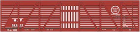 Tichy-Train HO MP 40' Wood Stockcar Decal