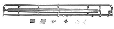 Tichy-Train Freight Car Roofwalk - 40 Wood Type (plastic parts) HO Scale Model Train Part #3029