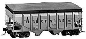 The Anderson Company Panel Hopper Kit Converted to Grain Use HO Scale Model Train Fre #4031