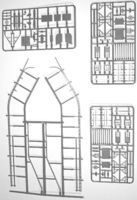Coaling Tower Lift Mechanism Model Railroad Scratch Supply #8008
