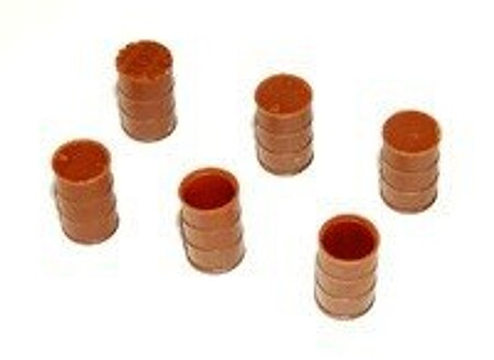 Tichy-Train 55 Gallon Steel Drums (12) HO Scale Model Railroad Building Accessory #8211