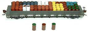 Tichy-Train 55-Gallon Drums Tops (96) HO Scale Model Railroad Building Accessory #8212 Tichy-Train 55-Gallon Drums Tops (96) HO Scale Model Railroad Building Accessory #8212