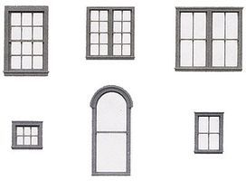 Tichy-Train Styrene Window Assortment HO Scale Model Railroad Building Accessory #8219 Tichy-Train Styrene Window Assortment HO Scale Model Railroad Building Accessory #8219