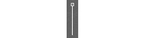 Whistle Post-NP (16) HO Scale Model Railroad Building Accessory #8235
